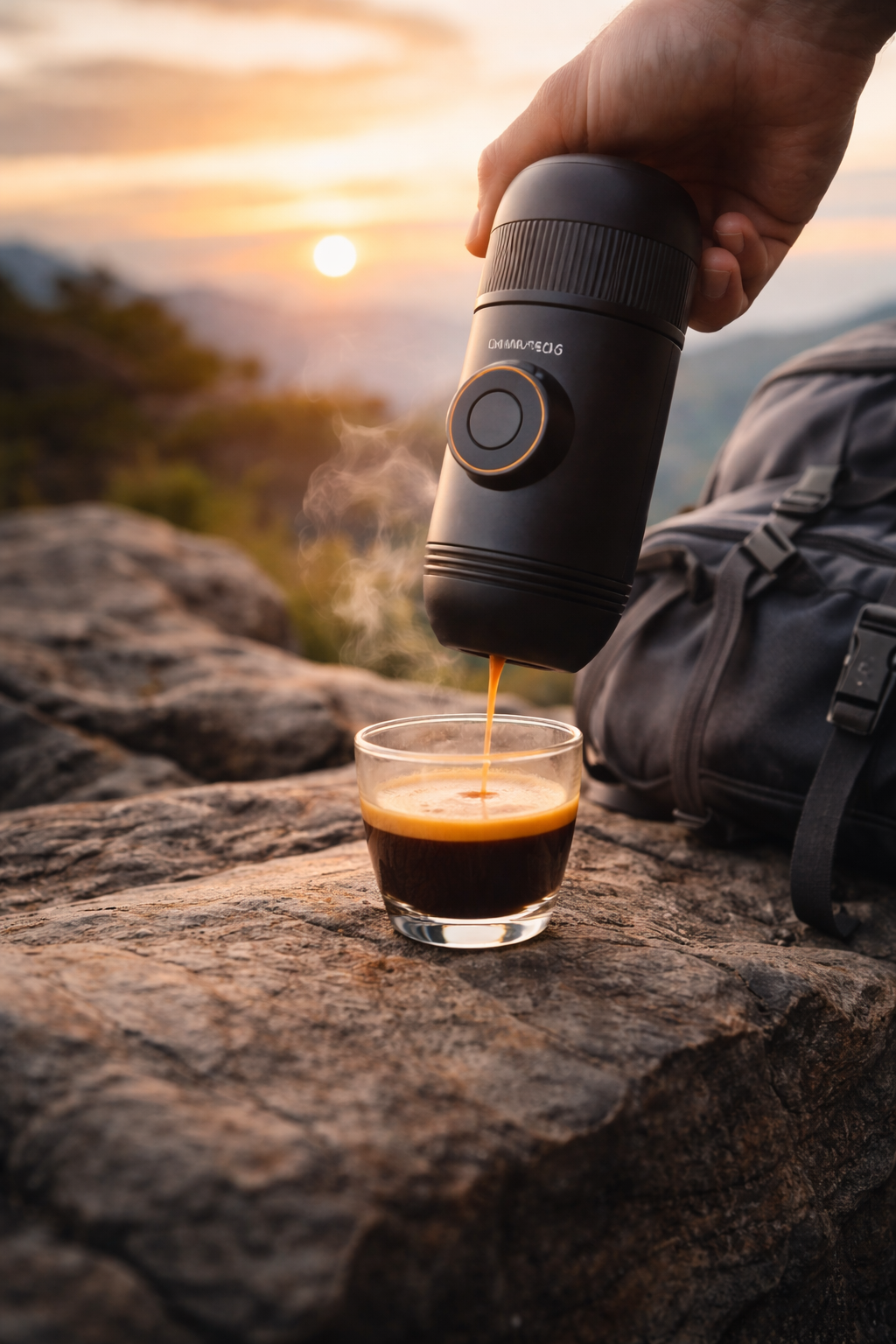 Cafetera Portátil Espresso | Café en Cualquier Lugar ☕🔥